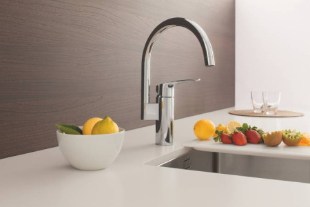 Смеситель для кухни Grohe Eurosmart 33202 003 (33202003) хром