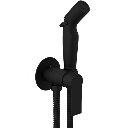 Гигиенический набор Cersanit Brasko Black 64103