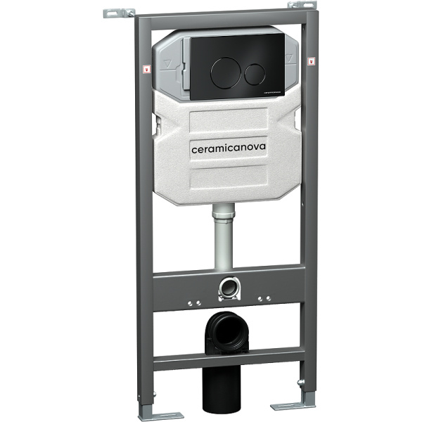 Комплект унитаза с инсталляцией Ceramicanova Balearica CN6000_1001B_1000