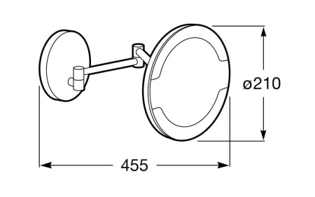 Зеркало Roca Hotels 816380001