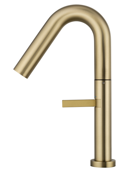 Смеситель для раковины высокий WONZON & WOGHAND, брашированное золото WW-6068-BG Смеситель для раковины высокий WONZON & WOGHAND, брашированное золото WW-6068-BG