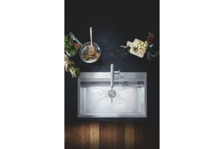 Мойка из нержавеющей стали 1 чаша GROHE K800 120-S 31586SD1