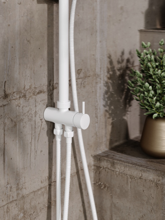 Душевая стойка Orange O-Shower OW02w белый