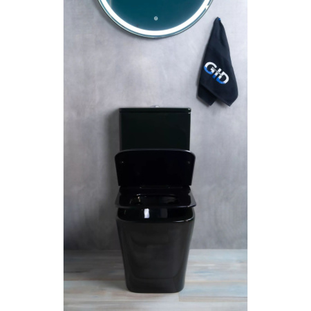 Напольный унитаз с бачком безободковый Gid Tr2170BL