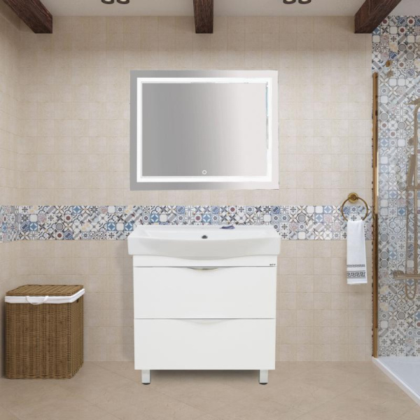 Зеркало (100х80) Misty 2 Неон П-Нео10080-2ПРСНЗДВП