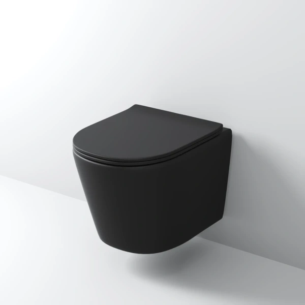 Унитаз подвесной безободковый Grossman  GR-4477BMSQ с сиденьем микролифт