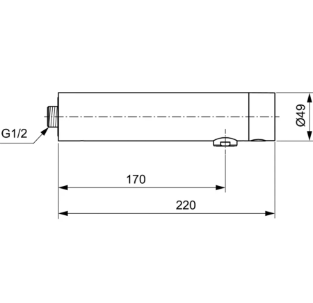 Излив-наполнитель электронный для раковины Ideal Standard Ceraplus A7560AA, хром