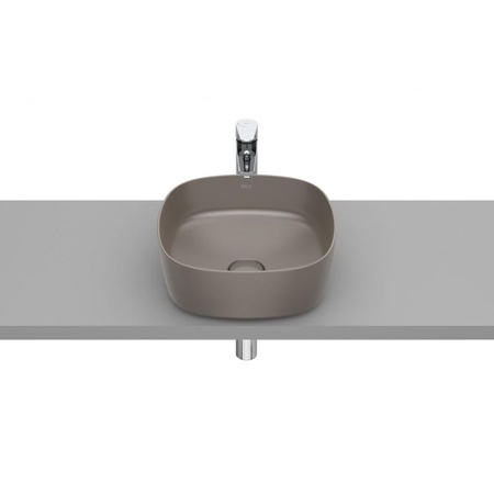 Раковина накладная (37х37) Roca Inspira soft 327502660 кофейный