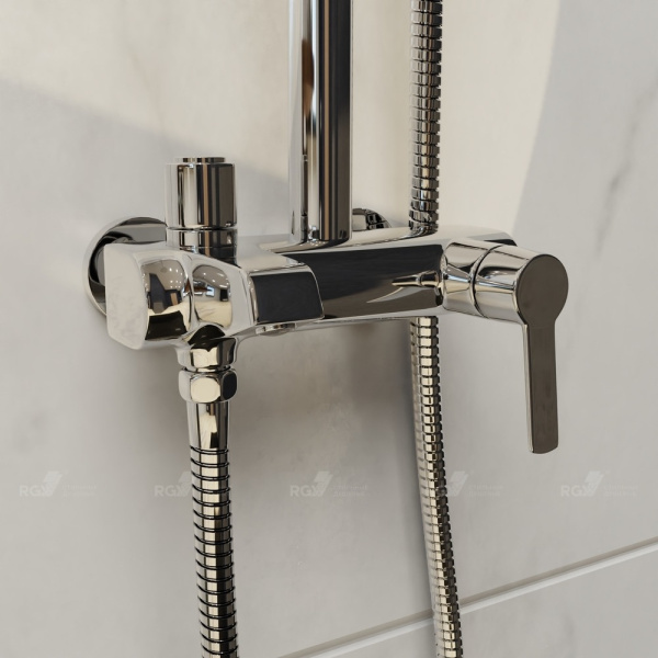 Душевая система с изливом RGW SP-31 51140131-01 Душевая система с изливом RGW SP-31 51140131-01