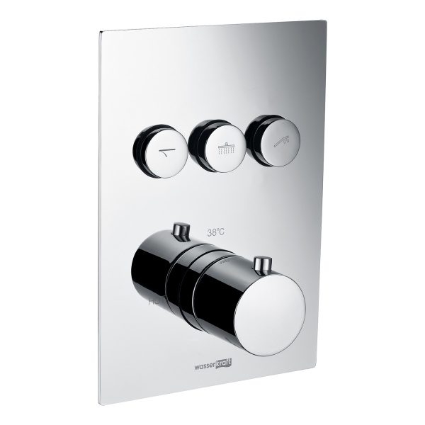 Термостатический смеситель для ванны  WasserKRAFT Neime 1944 Thermo Термостатический смеситель для ванны  WasserKRAFT Neime 1944 Thermo