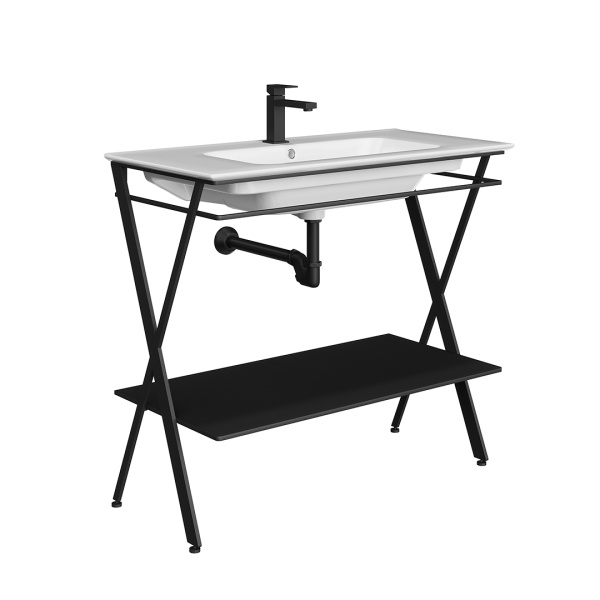 Консоль под раковину Kerama Marazzi Piano Next 95 PIA.N.95\BLK