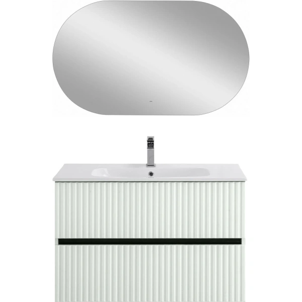 База под раковину Art&Max Torino AM-TORINO-900-2C-SO-LO-P Лотос