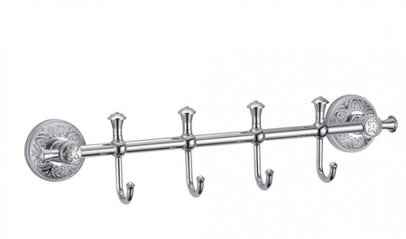 Планка с крючками 4 крючка Savol 58а S-005874A