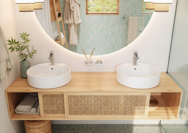 Смеситель для раковины с донным клапаном CoolStart Hansgrohe Talis E 71713000 хром