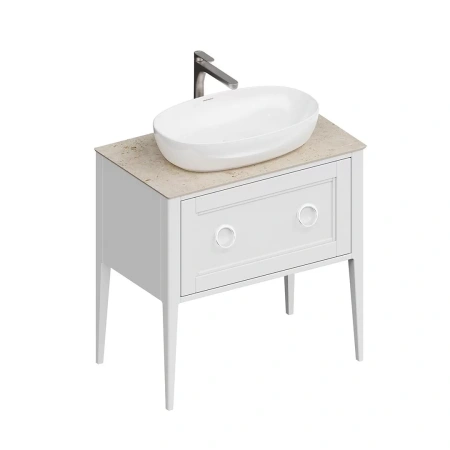 Тумба под раковину Kerama Marazzi Plaza Classic Neo PL.CN.80.1+1\WHT.M