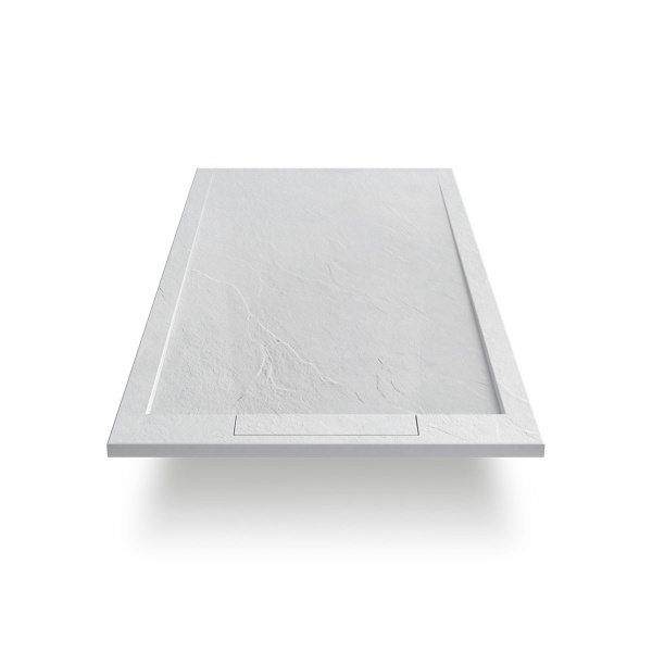Душевой поддон из искусственного камня (100х80) Vincea VST-4SRL8010W, белый матовый