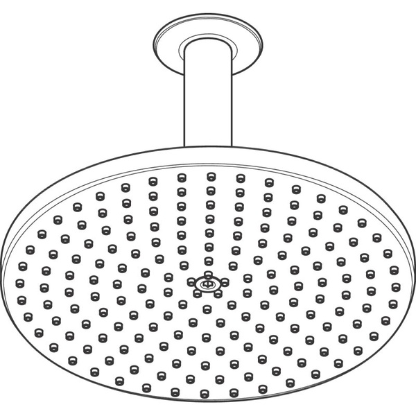 Верхний душ с кронштейном Hansgrohe Raindance S 240 1jet PowderRain 27620000 хром