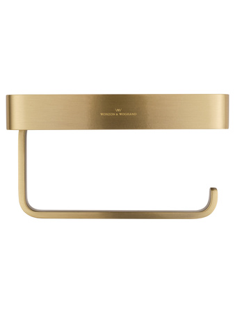 Держатель для туалетной бумаги с полкой WONZON & WOGHAND ROMA, бронза WW-7236