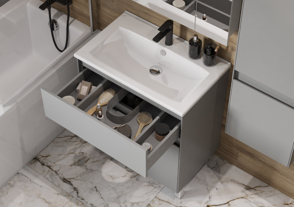 Тумба с раковиной Aquaton Форест 75 1A2783K0FR4D0