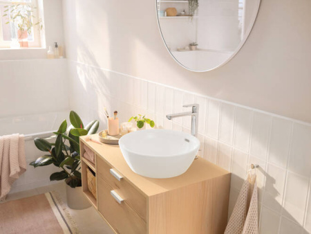 Смеситель для раковины Hansgrohe Rebris S 72590000, хром глянцевый