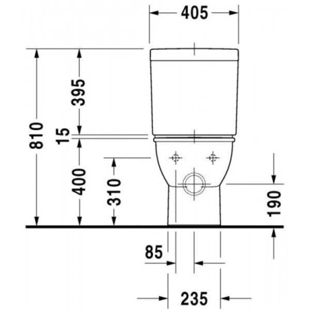 Бачок для унитаза Duravit 931200005
