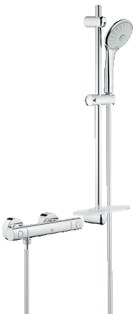 Термостат для душа с душевым гарнитуром Grohe Grohtherm 1000 Cosmopolitan 34286 001 (34286001)