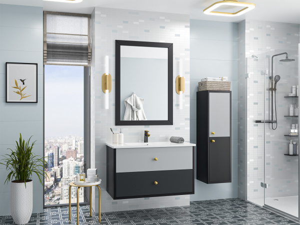 Тумба под раковину 100 Brevita Кристиан  Кри-06100-01-012Я без раковины