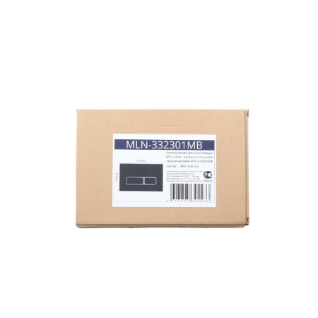 Клавиша смыва Melana MLN-332301MB черный