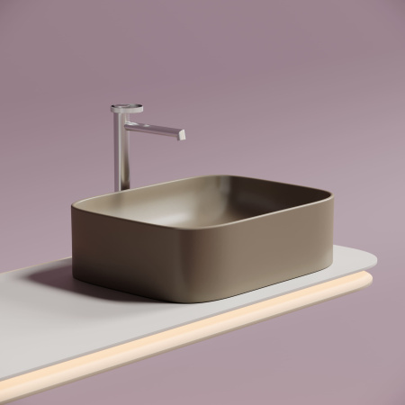 Раковина накладная (50,5х38) Ceramica Nova ELEMENT CN6052MC