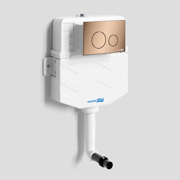 Смывной бачок WasserKRAFT Aller 10TLT.031.ME.RG02