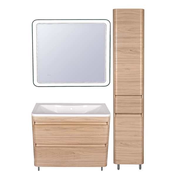 Тумба под раковину напольная Style Line Атлантика ЛС-00000682 бежевый