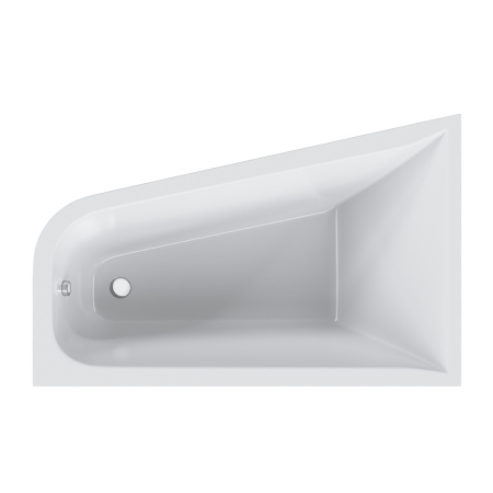Ванна акриловая  ассиметричная (160x100) Am.Pm Spirit W72A-160R100W-A2