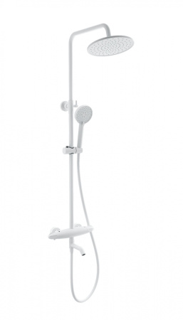 Душевая система с термостатом WONZON & WOGHAND CAPSULE, белый матовый WW-B3031-A1-MW