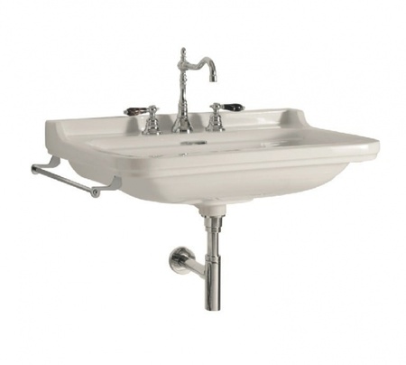 Раковина подвесная (60х55) Kerasan Waldorf 4140K1bi/cr*3 белый