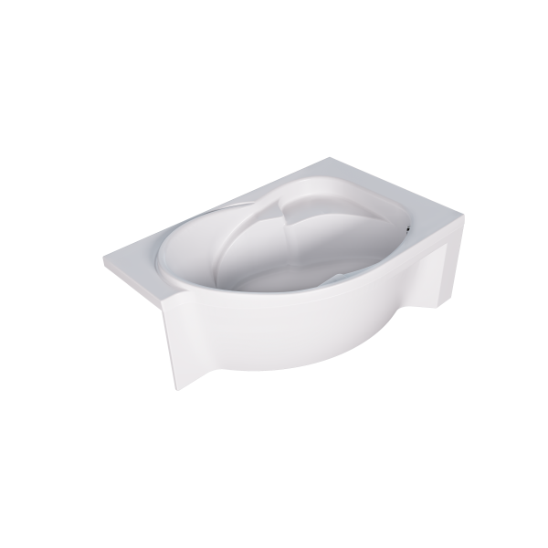 Акриловая ванна (158-176х111) Marka One Ergonomika 01эрг17511п
