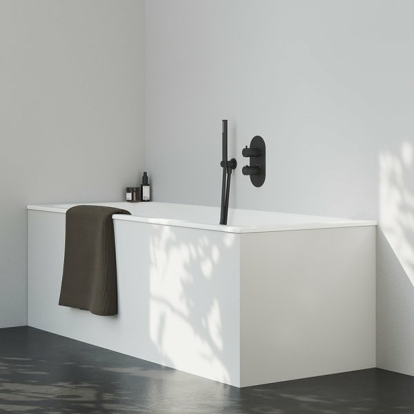 Смеситель для душа с термостатом Ravak Espirit Espirit ES 063.20BLM.O2 X070286 черный