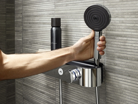 Душевая лейка Hansgrohe Pulsify Select 105 3jet Relaxation 24110000, хром