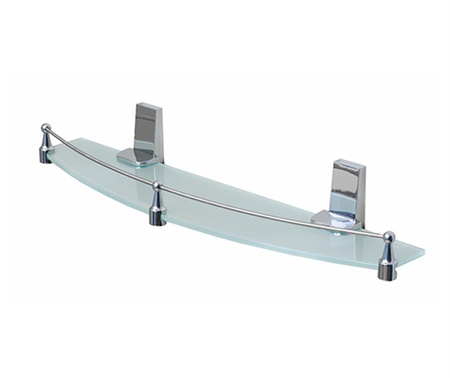 Полка стеклянная с бортиком K-85044/K-69044/K-77044