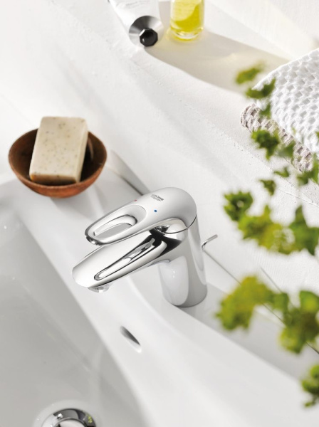 Смеситель однорычажный для раковины Grohe Eurostyle New  23566 003 (23566003) хром 