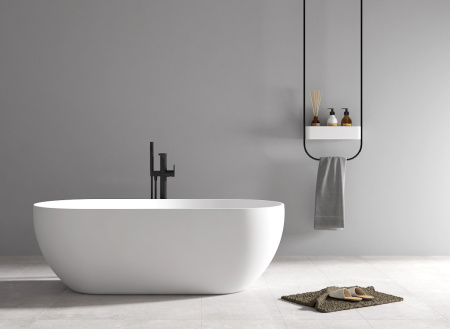 Акриловая ванна (172х79) ABBER AB9241 без гидромассажа, белый