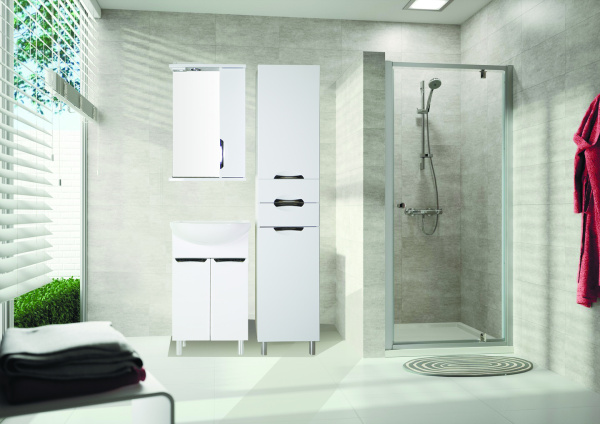 Зеркальный шкаф (51х75)   ASB-Mebel  Мессина 50 9885