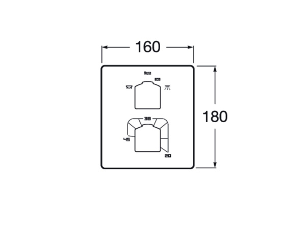 Смеситель для ванны Roca L90 5A0C01C00