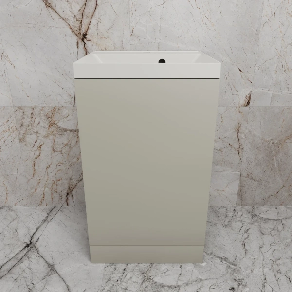 Тумба без раковины 50 см  Style Line Моно ЛС-00002452 санд серая галька матовый