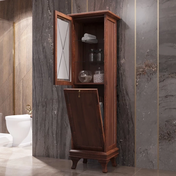 Пенал Opadiris Борджи, цвет светлый орех, левый Z0000003753