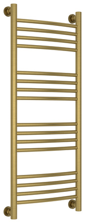 Полотенцесушитель Водяной Выгнутая Сунержа Богема + (100х40) Состаренная Латунь 051-0221-1040