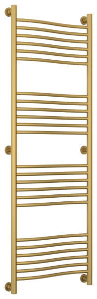 Полотенцесушитель Водяной Сунержа Флюид + (150х50) Матовое Золото 032-0222-1550