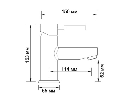 Смеситель для раковины WasserKRAFT Main 4103