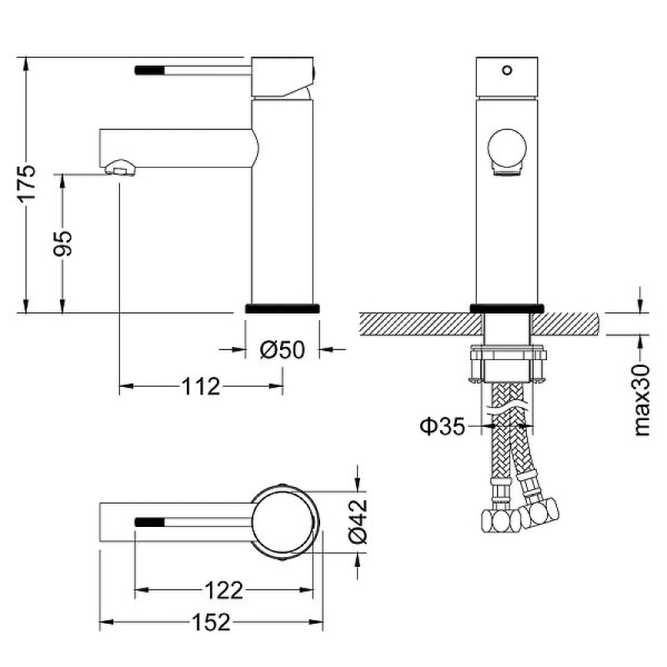 Смеситель для раковины Timo Saona 2361/16F