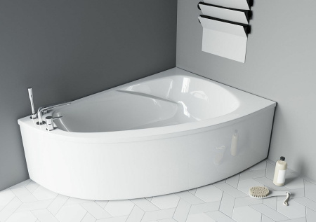 Ванна из искусственного камня Astra-Form Тиора R (155х105) 01010085 белый матовый