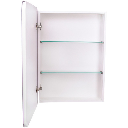 Зеркало-шкаф с подсветкой Style Line Каре (50x80) СС-00002372 белый